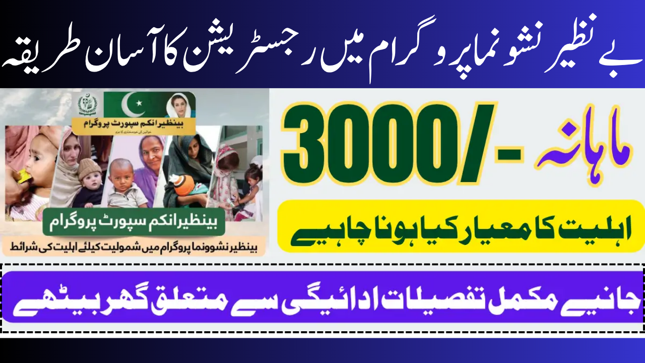 The Benazir Nashonuma Initiative